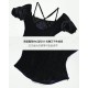 Blood Supply Mourning Day Puff Sleeve Top(Full Payment Without Shipping)